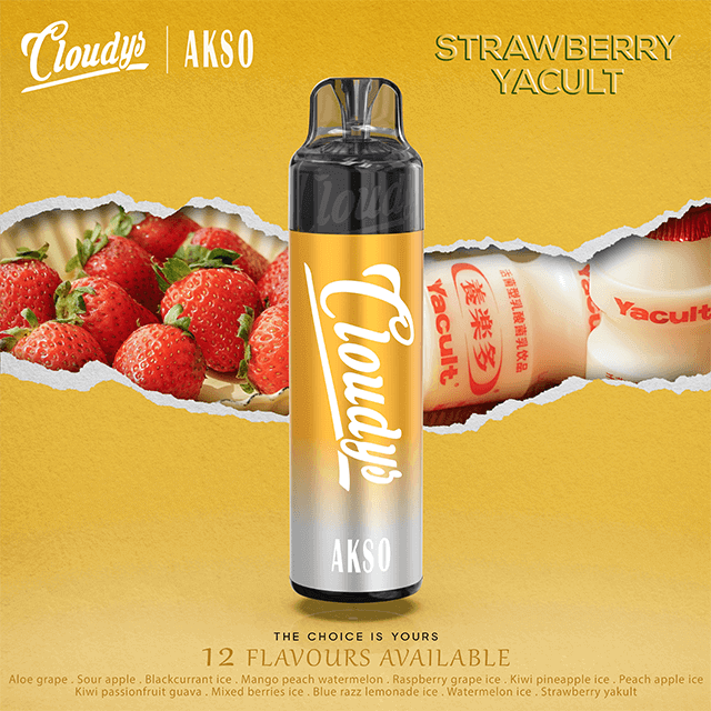 مجموعة علب التعبئة المسبقة HCigar AKSO Cloudys بقدرة 500 مللي أمبير في الساعة