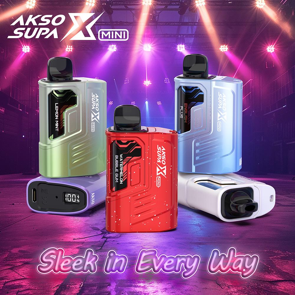 SUPA X Mini - علبة Vape صغيرة الحجم توفر نكهة غنية وسلسة بشكل لا يصدق